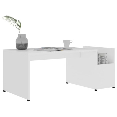 STOLIK KAWOWY BIAŁY 90X45X35CM