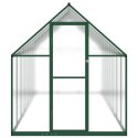 SZKLARNIA Z RAMĄ PODSTAWY ZIELONA 445X169X195CM ALUMINIUM