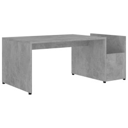 STOLIK KAWOWY BETONOWA SZAROŚĆ 90X45X35CM