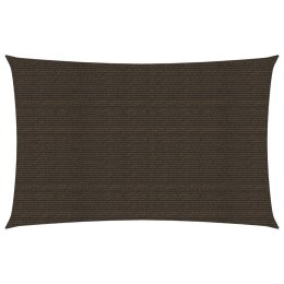 ŻAGIEL PRZECIWSŁONECZNY 160G/M² BRĄZOWY 5X7M HDPE