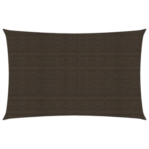 ŻAGIEL PRZECIWSŁONECZNY 160G/M² BRĄZOWY 5X7M HDPE