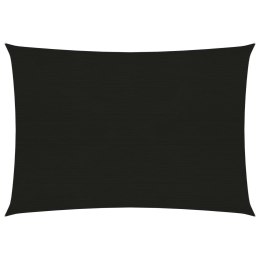 ŻAGIEL PRZECIWSŁONECZNY OGRODOWY MARKIZA TARAS 160G/M² CZARNY 3,5X5M