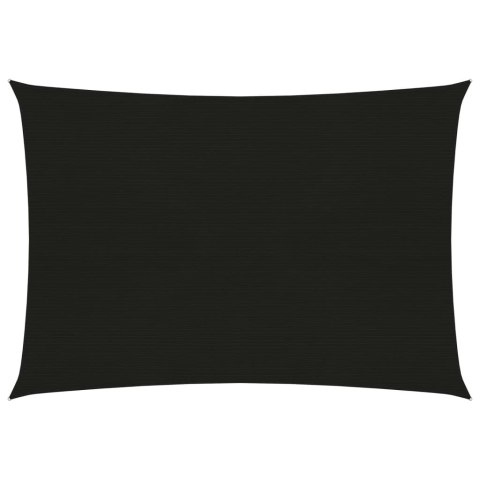 ŻAGIEL PRZECIWSŁONECZNY OGRODOWY MARKIZA TARAS 160G/M² CZARNY 3,5X5M