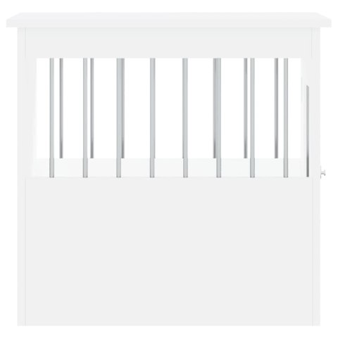 BUDA DOMEK KOJEC DLA PSA BIAŁY 45X62X59CM