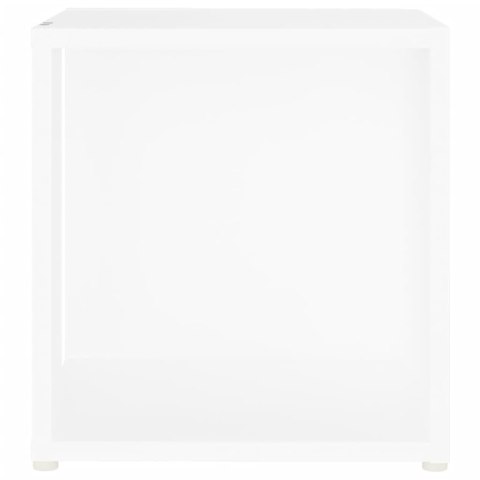 STOLIK BOCZNY BIAŁY 33X33X34,5CM