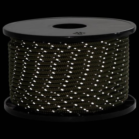 LINKA NAMIOTOWA Z NAPINACZAMI ELEMENTY ODBLASKOWE 50M 5MM