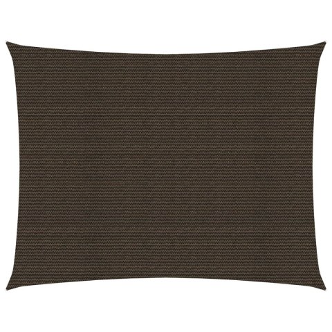 ŻAGIEL PRZECIWSŁONECZNY 160G/M² BRĄZOWY 2,5X3,5M HDPE