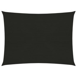 ŻAGIEL PRZECIWSŁONECZNY OGRODOWY MARKIZA TARAS 160G/M² CZARNY 2X3M