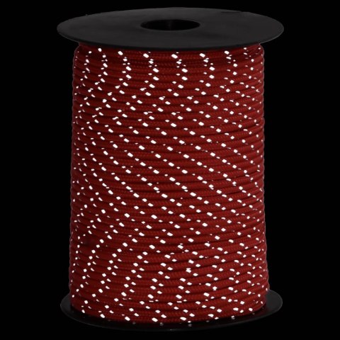 LINKA NAMIOTOWA Z NAPINACZAMI ELEMENTY ODBLASKOWE 50M 3MM