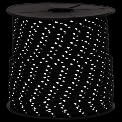 LINKA NAMIOTOWA Z NAPINACZAMI ELEMENTY ODBLASKOWE 50M 4MM