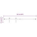 SYSTEM DO MONTAŻU DRZWICZEK PRZESUWNYCH DO SZAFKI 122CM