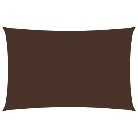 ŻAGIEL PRZECIWSŁONECZNY WODOODPORNY OGRODOWY MARKIZA TARAS 2X5M BRĄZOWY