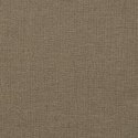 PODUSZKI NA ŁAWKĘ OGRODOWĄ 2 SZT. TAUPE MELANŻ 120X50X7CM