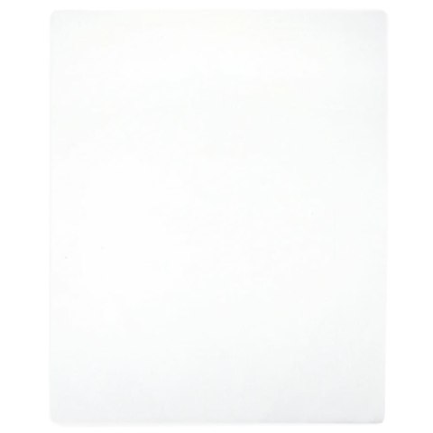 PRZEŚCIERADŁA 2 SZT. BIAŁE 90X200CM DŻERSEJ BAWEŁNIANY