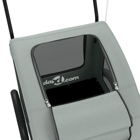 PRZYCZEPKA ROWEROWA DLA ZWIERZĄT TKANINA OXFORD I ŻELAZO