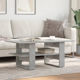 STOLIK KAWOWY SZAROŚĆ BETONU 102X55X42CM