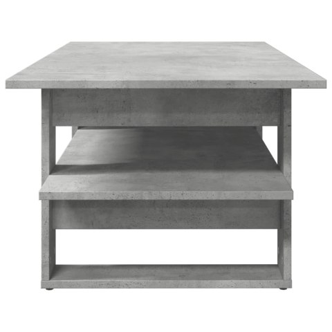 STOLIK KAWOWY SZAROŚĆ BETONU 102X55X42CM