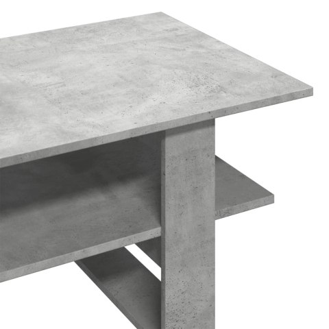 STOLIK KAWOWY SZAROŚĆ BETONU 102X55X42CM