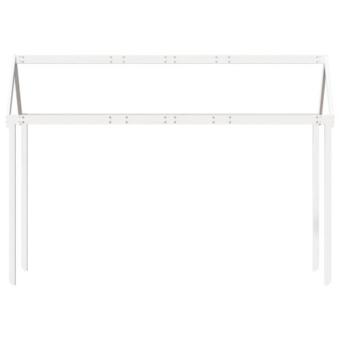 DASZEK DO ŁÓŻKA DZIECIĘCEGO BIAŁY 217X85,5X154CM SOSNOWY