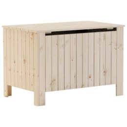 SKRZYNIA Z WIEKIEM RANA 80X49X54CM LITE DREWNO SOSNOWE