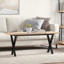 STOLIK KAWOWY Z NOGAMI W KSZTAŁCIE LITERYX110X40X45,5CM