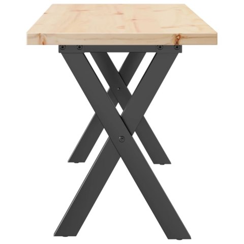 STOLIK KAWOWY Z NOGAMI W KSZTAŁCIE LITERYX110X40X45,5CM