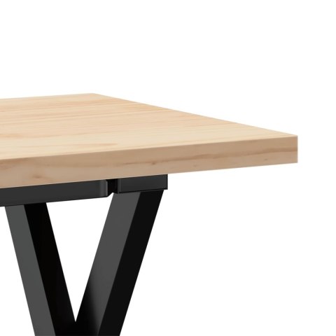 STOLIK KAWOWY Z NOGAMI W KSZTAŁCIE LITERYX110X40X45,5CM