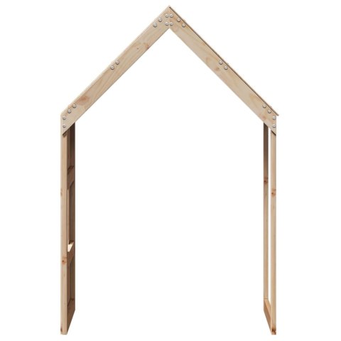 DASZEK DO ŁÓŻKA DZIECIĘCEGO 55X84X132CM LITE DREWNO SOSNOWE
