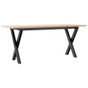 STOLIK KAWOWY Z NOGAMI W KSZTAŁCIE LITERYX110X40X45CM