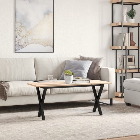 STOLIK KAWOWY Z NOGAMI W KSZTAŁCIE LITERYX110X40X45CM