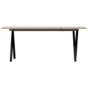 STOLIK KAWOWY Z NOGAMI W KSZTAŁCIE LITERYX110X40X45CM