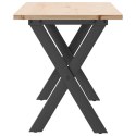 STOLIK KAWOWY Z NOGAMI W KSZTAŁCIE LITERYX110X40X45CM