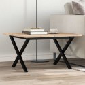 STOLIK KAWOWY Z NOGAMI W KSZTAŁCIE LITERYX60X60X40CM