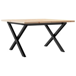 STOLIK KAWOWY Z NOGAMI W KSZTAŁCIE LITERYX60X60X40CM