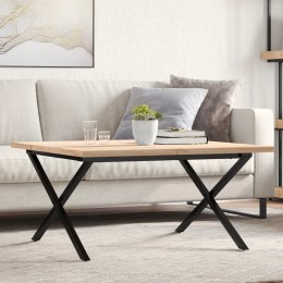 STOLIK KAWOWY Z NOGAMI W KSZTAŁCIE LITERYX90X90X45,5CM