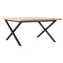 STOLIK KAWOWY Z NOGAMI W KSZTAŁCIE LITERYX90X90X45,5CM