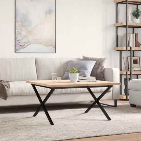 STOLIK KAWOWY Z NOGAMI W KSZTAŁCIE LITERYX90X90X45,5CM
