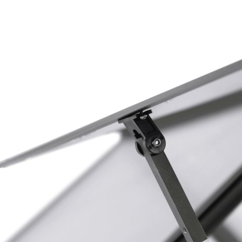 SZKLARNIA Z RAMĄ PODSTAWY ANTRACYT 169X169X195CM ALUMINIUM