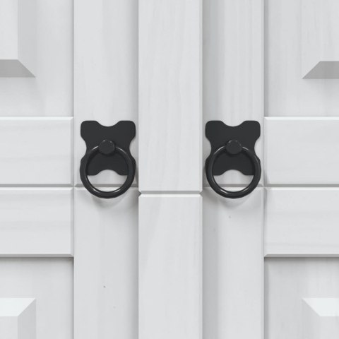 KREDENS SOSNOWY W MEKSYKAŃSKIM STYLU CORONA BIEL 80X40X170CM