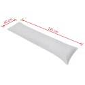 PODUSZKA POD CAŁE CIAŁO DO SPANIA NA BOKU 40X145CM SZARA