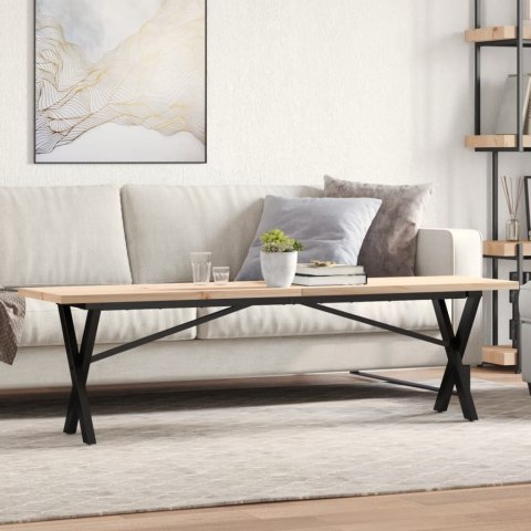 STOLIK KAWOWY Z NOGAMI W KSZTAŁCIE LITERYX160X40X45,5CM
