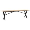 STOLIK KAWOWY Z NOGAMI W KSZTAŁCIE LITERYX160X40X45,5CM