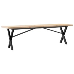STOLIK KAWOWY Z NOGAMI W KSZTAŁCIE LITERYX160X40X45,5CM