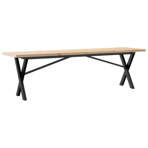 STOLIK KAWOWY Z NOGAMI W KSZTAŁCIE LITERYX160X40X45,5CM