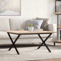 STOLIK KAWOWY Z NOGAMI W KSZTAŁCIE LITERYX90X90X45CM