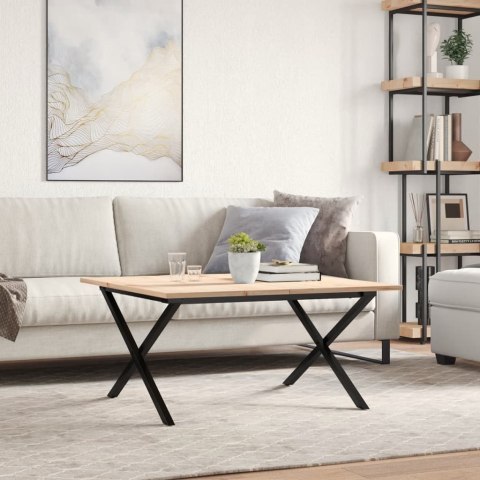 STOLIK KAWOWY Z NOGAMI W KSZTAŁCIE LITERYX90X90X45CM