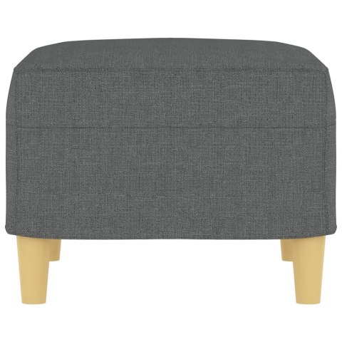 PODNÓŻEK CIEMNOSZARY 60X50X41CM TAPICEROWANY TKANINĄ