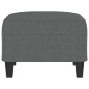 PODNÓŻEK CIEMNOSZARY 70X55X41CM TAPICEROWANY TKANINĄ