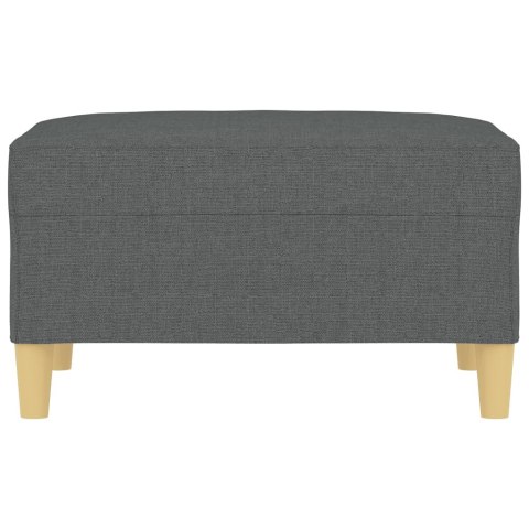 PODNÓŻEK CIEMNOSZARY 70X55X41CM TAPICEROWANY TKANINĄ