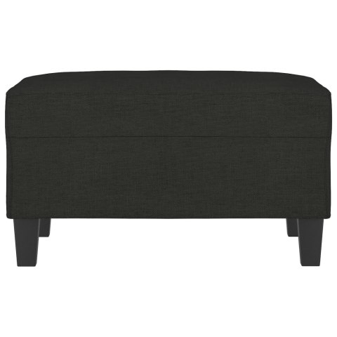 PODNÓŻEK CZARNY 70X55X41CM TAPICEROWANY TKANINĄ